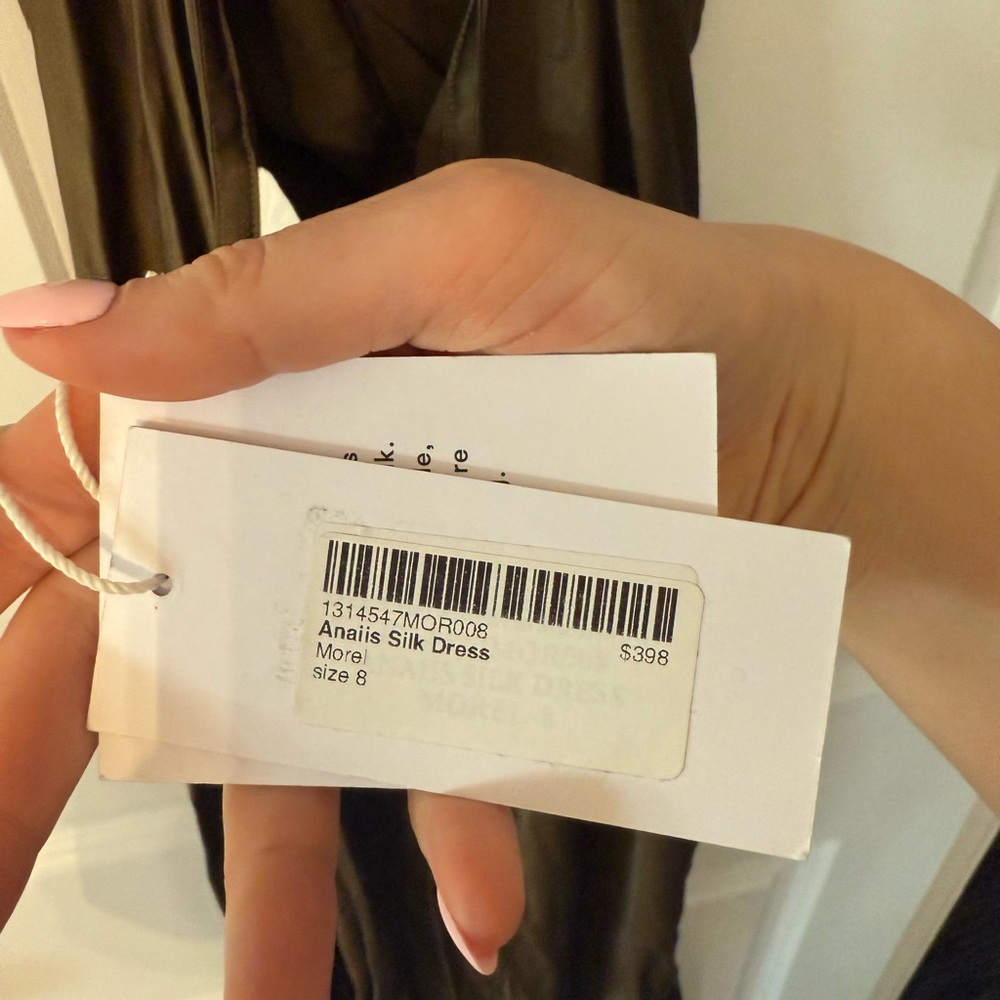 Elegant Reformation Anaiis Silk Dress - Picture 15 of 16